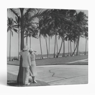 Couple Standing Under Tree Binder