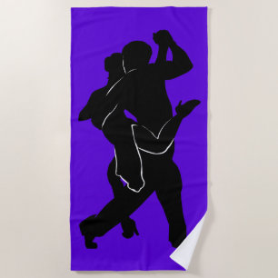 Couple Tanngo Dancer Beach Towel - Choose Colour