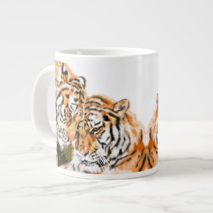 Couple Tiger Coffee Mug