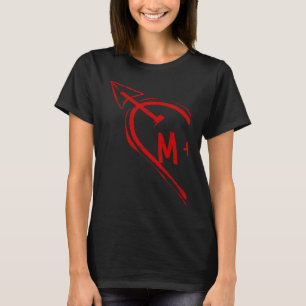 Couple Valentine Heart for Her M 2023 Happy Valent T-Shirt