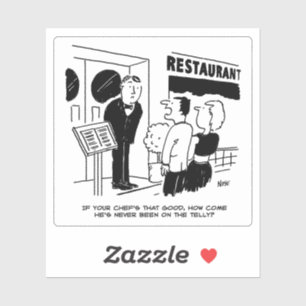 Couple Visiting Restaurant ask about Chef. Funny