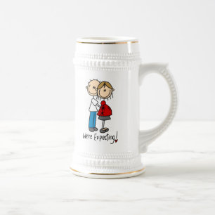 Couple We're Expecting T-shirts and Gifts Beer Stein
