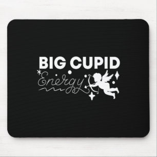Couple Wife Husband Big Cud Energy Valentines Da Mouse Pad