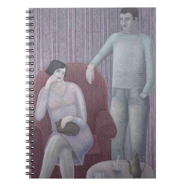 Couple with Cat 2008 Notebook (Front)