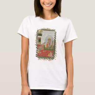 Couple with female attendants and musicians T-Shirt