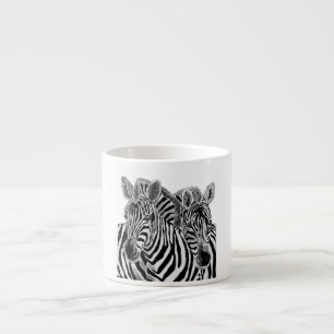 Couple Zebra Espresso Cup