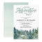 Couples baby shower, rustic forest mountains