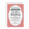 Couples BBQ Baby Shower Invitations