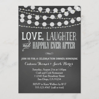 Couples Celebration Dinner Party Invitation