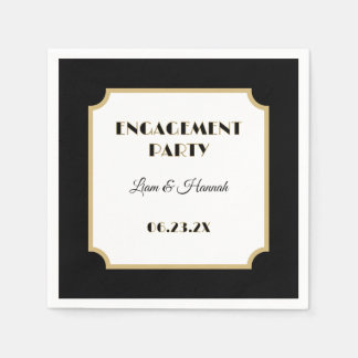 Couple's Celebration! Engagement Party Napkin