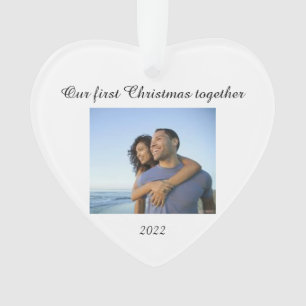 Couples Christmas Acrylic Ornament