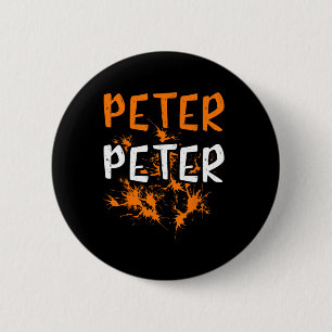 Couples Costume Peter Pumpkin Eater Splash Hallowe 2 Inch Round Button