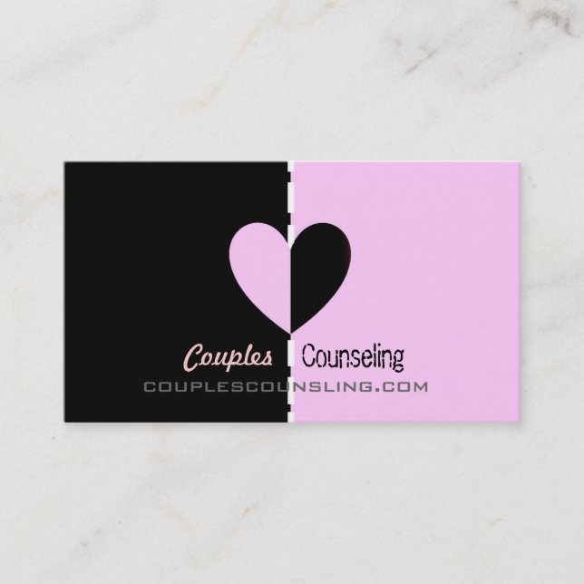 Couples Counseling Business Cards (Front)