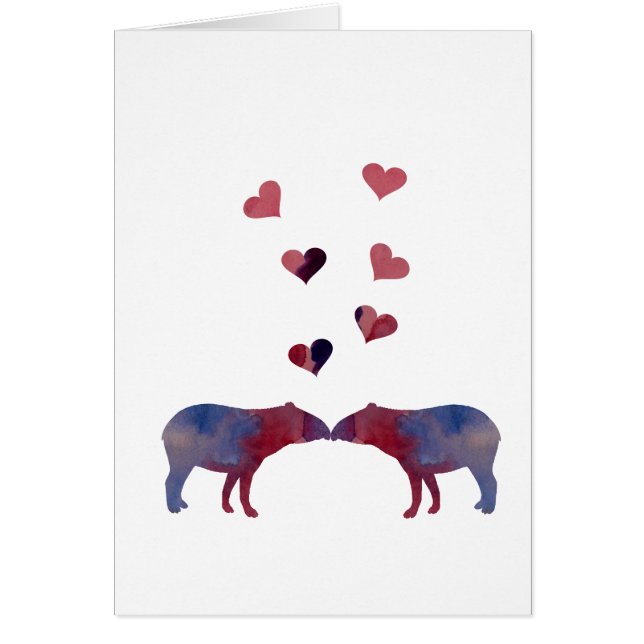 Couples de tapir (Devant)
