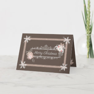 Couple's First Holiday Together Greeting Card
