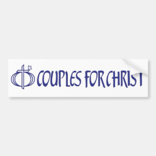 Couples For Christ bumper sticker