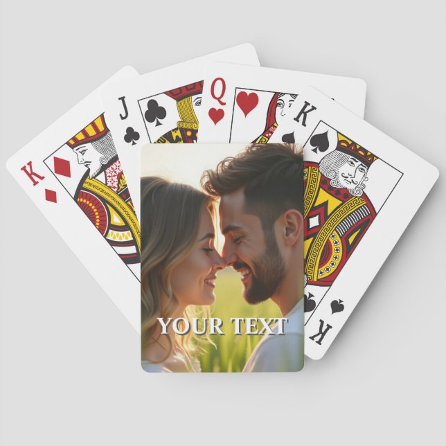 Couples Gift Playing Cards (Back)