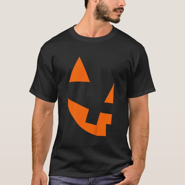 Couples Halloween Costume Ideas Matching Pumpkin S T-Shirt (Front)