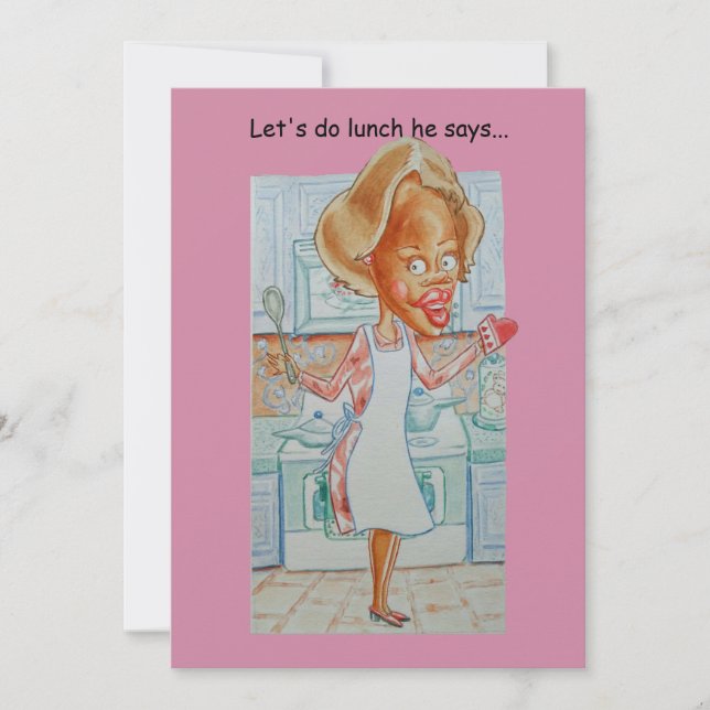 Couples humourous anniversary card (Front)
