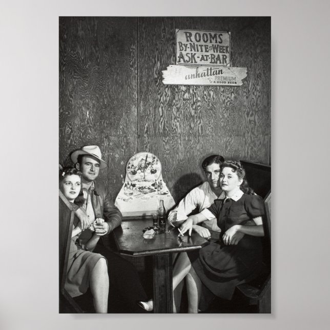 Couples in Juke Joint, 1939 Poster (Front)