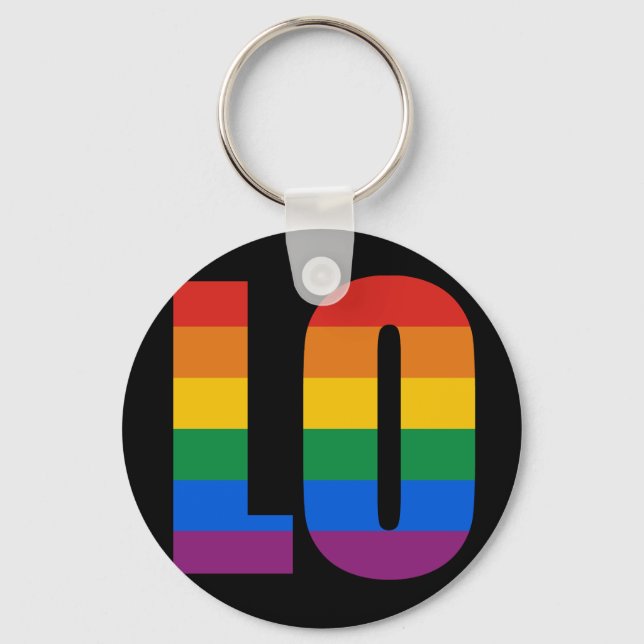 COUPLES LOVE LETTERS - LO KEYCHAIN (Front)