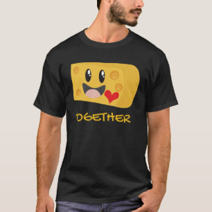 Couples Macaroni and Cheese Better Together Couple T-Shirt