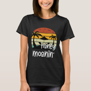 Couples Married Matching Honey Mooning Honeymoon V T-Shirt