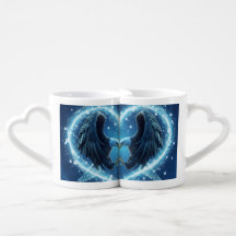 Couple's Mug Bald Eagle Heart Hug of Eternal Love