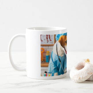 Couples of Medical Dogs on Love Day Coffee Mug