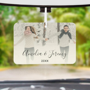 Couple's Personalized Photo Air Freshener
