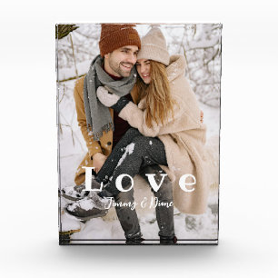 Couples Personalized Photo Block