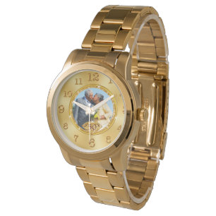 Couple's Photo 50th Anniversary Watch for Her