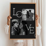 Couples Photo Collage Modern Minimalist Poster<br><div class="desc">Couples Photo Collage Modern Minimalist Create a timeless keepsake with this Couples Photo Collage Modern Minimalist Print. Featuring a sleek and elegant design, this personalized collage allows you to showcase your favourite memories in a sophisticated, contemporary layout. Perfect as a wedding gift, anniversary present, or romantic home decor, this minimalist...</div>