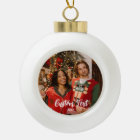 Couples Photo Ornament - Personalized Holiday Gift
