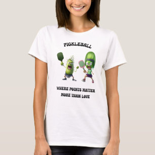 Couples Pickleball T-Shirt by Posh Little Finds