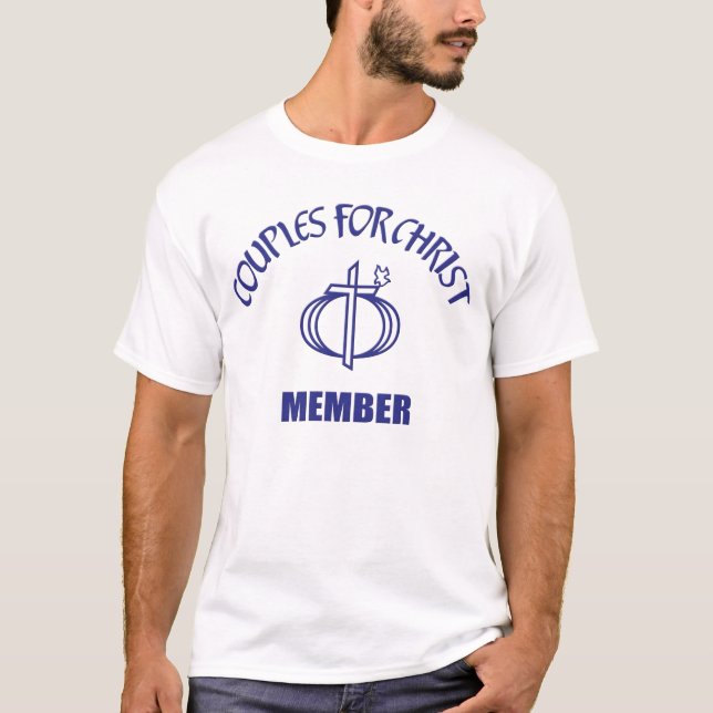 Couples pour le T-shirt de membre du Christ (Devant)