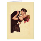 Couples ravis romantiques de ~ vintage d'art