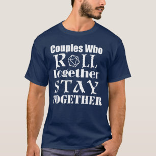 Couples RPG Design Fantasyableop Gaming family T-Shirt