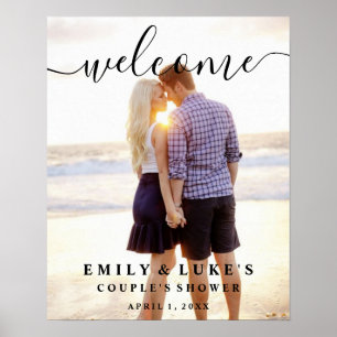 Couple's Shower Top Welcome Digital or Poster