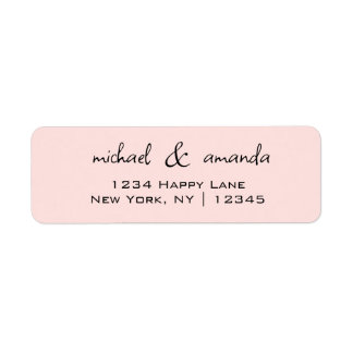 Couples Simple Minimal Informal Casual Light Pink