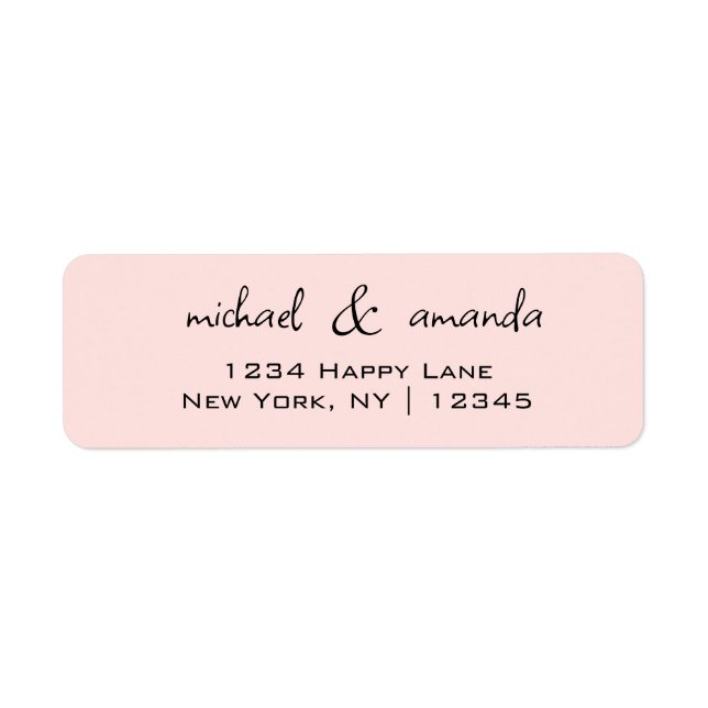 Couples Simple Minimal Informel Décontracté Rose c (Devant)