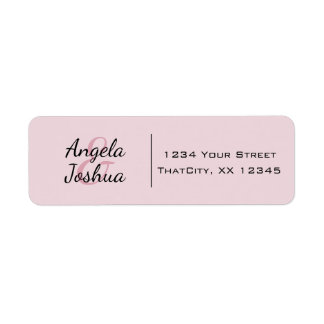 Couples Simple Minimal Informel Décontracté Rose N