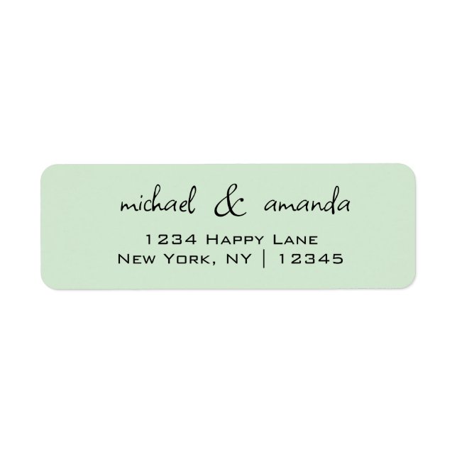 Couples Simple Minimal Informel Décontracté Vert c (Devant)