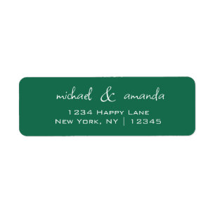 Couples Simple Minimal Informel Décontracté Vert f