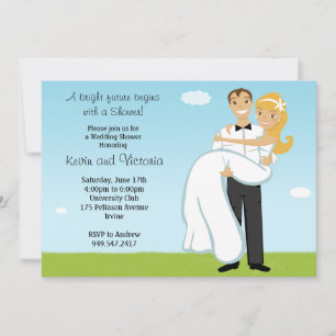 Couples Wedding Shower Invitation