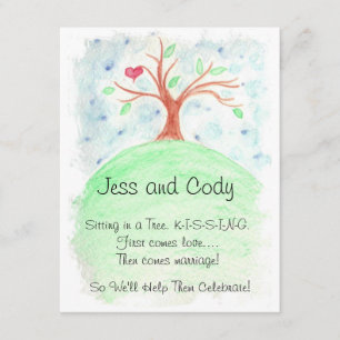 Couple's Wedding Shower Watercolor Invitation