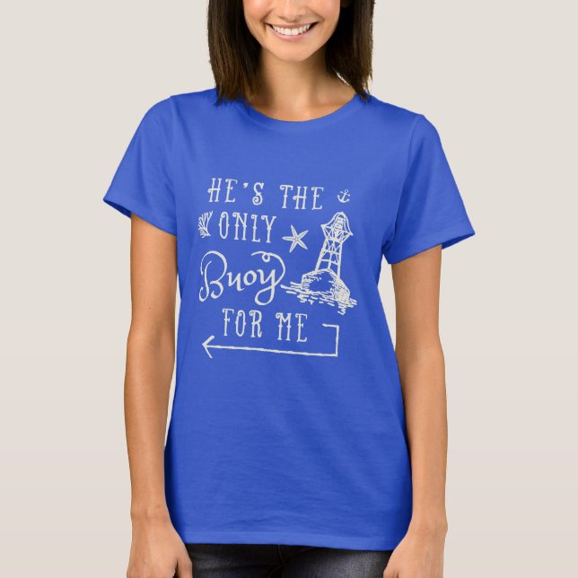 Couples Wife Husband Matching Cruise Vacation Cute T-Shirt (Front)