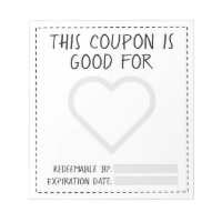 Coupon Book Homemade Coupons Cute Modern Template