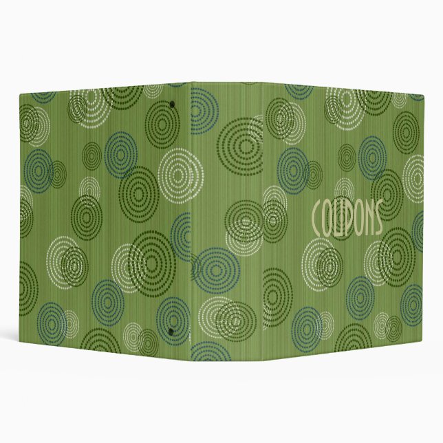 Coupon Clippings in Retro Binder (Background)