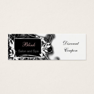 coupon de réduction Chic noir et blanc